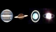 JWST Finishes Imaging the 4 Largest Planets in the Solar System in Spectacular Detail