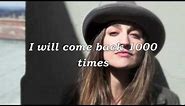 Sara Bareilles - 1000 Times Lyrics (HD)