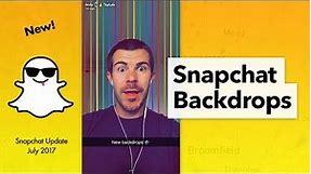 How to Use Snapchat Backdrops
