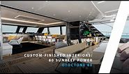 Luxury yacht interior design: 80 Sunreef Power OTOCTONE 80