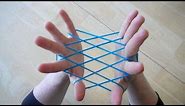 Hammock / Fishnet string figure - Step by step tutorial