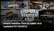 Download Insane Vehicles Pack by Eddie v4.0 (update 01/10/2021) for GTA San Andreas