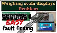 how to repair digital weiging scale display easily at home..