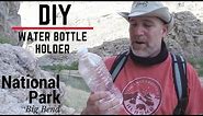 Backpacking Gear Water Bottle Holder DIY