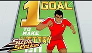 Broken Record | Supa Strikas Soccer | Football World Cup Cartoons