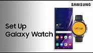 Set up the Galaxy Watch3 with a Samsung phone using the Galaxy Wearable app | Samsung US