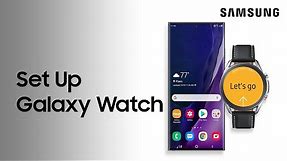 Set up the Galaxy Watch3 with a Samsung phone using the Galaxy Wearable app | Samsung US