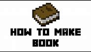 Minecraft Survival: How to Make Book