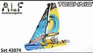 Lego Technic 42074 Racing Yacht - Lego Speed Build Review