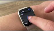 Recenze chytre hodinky Apple Watch SE 2 generace psani zprav