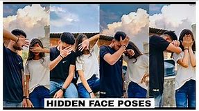 Hidden face poses with bestfriend | how to pose with bff | poses with brother | guy bestfriend poses