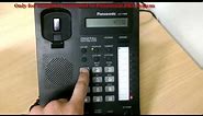 How to set Call forwarding on Panasonic digital/IP handset?