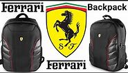 Ferrari Backpack (Carbon Black)