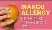 Mango Allergy. How it is Triggered? Does eating Mangoes Make Your Mouth Burn? #MangoAllergy #mango