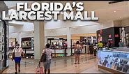 Florida's Largest Indoor Shopping Mall : Walking Aventura Mall in April 2022
