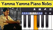 Yamma Yamma Piano Notes | Tamil Songs Piano Notes