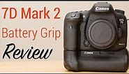Canon 7D Mark II Battery Grip BG-E16 Review & Unboxing