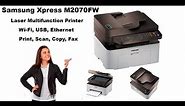 Samsung Xpress SL-M2070FW Laser Multifunction Printer