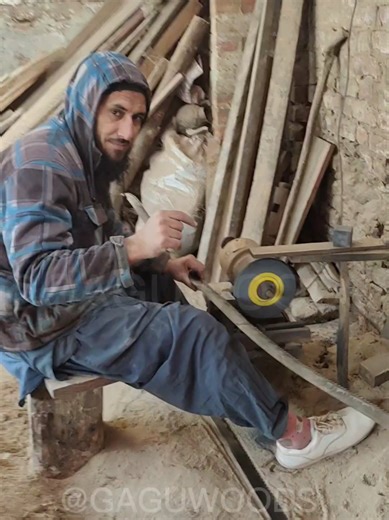 how to sharpen a bandsaw machine blade asmr video diy Gaguwoods woodworking woodcraft #foryou #woods #gaguwoods #woodworking