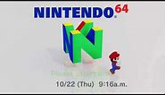 Nintendo 64 DD Startup - HD Recreation