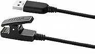 JIUJOJA for Garmin Approach s20/Approach G10 Charger Data Cable,3.93ft Length Cable Replacement Charging Clip for Forerunner 35/230 /235/630 /30//645 Music/735XT0 Golf Smart Watch