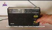 Vintage Portable Radio PHILIPS Rock 90RL250/01R .