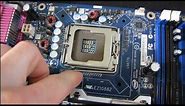 Intel LGA775 Core 2 Duo Quad CPU Installation Tutorial Guide Walkthrough Linus Tech Tips