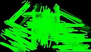 4K Ultra-HD Doodle Sketch Transition Green Screen AA VFX
