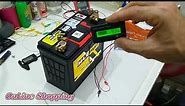 Geekcreit 12V 24V 36V 48V LCD Acid Lead-Lithium Battery Capacity Indicator Digital Voltmeter