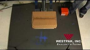 Package Drop Test and Concentrated Impact Per ASTM D4169 at Westpak, Inc.