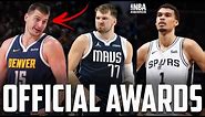 OFFICIAL 2024 NBA Awards Winners... (MVP, DPOY, etc.)