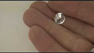 The easiest way to tell a real diamond from a fake diamond
