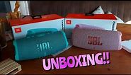 JBL Charge 5 UNBOXING (Pink TL) + Stereo Test & Bass test!