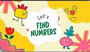 Numbers Game For Kids - Find Numbers - Learning Game For Kids Toddlers Preschoolers