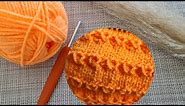 Wonderful horizontal knitting pattern for beginners