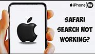 How to Fix Safari Google Search Not Working On iPhone or iPad Solved