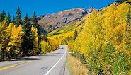 Million Dollar Highway 550 in HD1080p, Silverton to Ouray, San Juan Skyway, Fall Colors,Scenic Drive