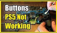How to Fix Buttons not working on PS5 Controller (D Pad & Face Buttons)