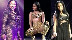 Nicki Minaj Sexy Pinkprint Tour Costumes