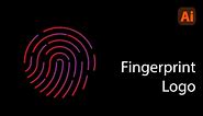 How to Make Fingerprint Logo Design | Adobe Illustrator Tutorial for Beginners | G.T.