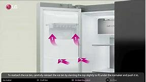 LG Refrigerator / How to Use the Ice maker | LG