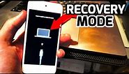 How To Enter Recovery Mode on any iPod Touch | Full Tutorial