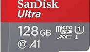 [Older Version] SanDisk 128GB Ultra microSDXC UHS-I Memory Card with Adapter - 120MB/s, C10, U1, Full HD, A1, Micro SD Card - SDSQUA4-128G-GN6MA