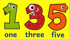 LEARN NUMBERS 1 to 10 with Spelling - 1 to 10 Number Words for Kids