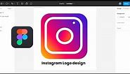 How to Make Instagram Logo icon in figma || How to recreate instagram logo icon on figma #figma