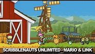 Scribblenauts Unlimited - Mario and Link Gameplay