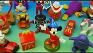 2019 McDONALD'S 40th ANNIVERSARY SURPRISE set of 17 HAPPY MEAL COLLECTIBLES VIDEO REVIEW