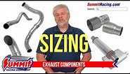 Intro to Exhaust Component Sizing and Fitting
