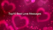 Best 10 Sweet Love Message to My Sweetheart - I Love You Messages for Valentine's Day