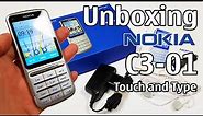 Nokia C3-01 Touch Unboxing 4K with all original accessories RM-776 review